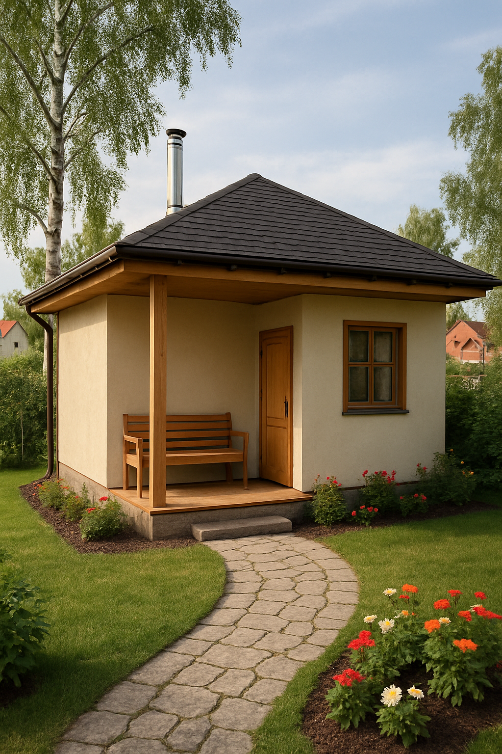 Баня 6×4 в Нижнем Новгороде